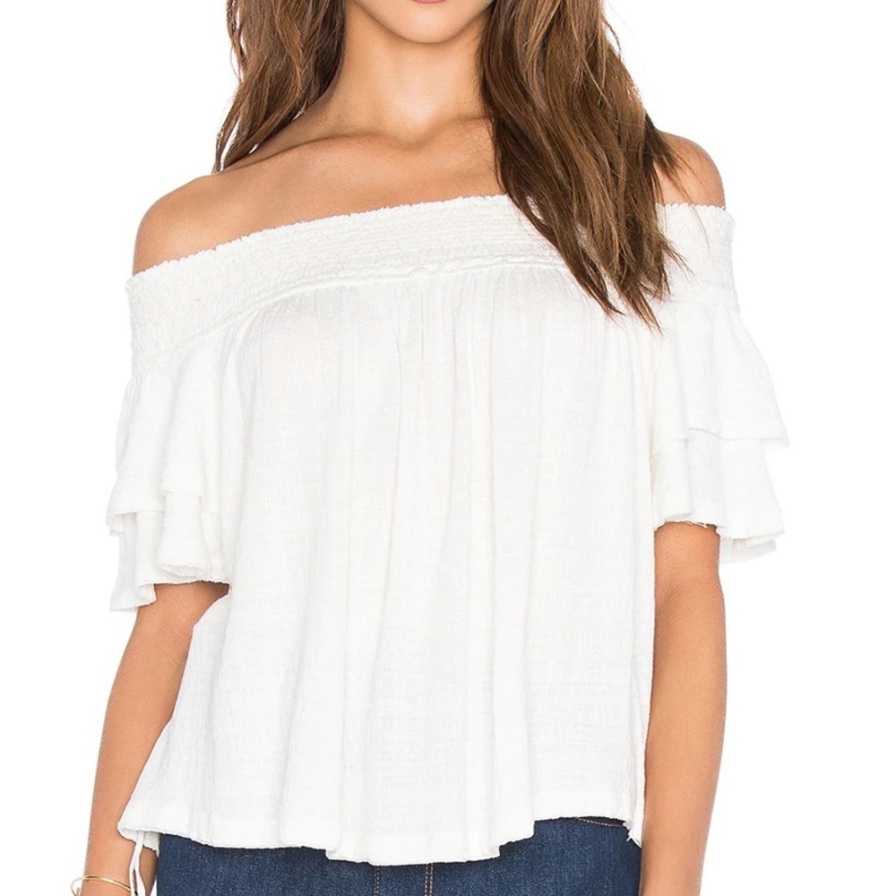 Free People Santorini Off-the-shoulder Top